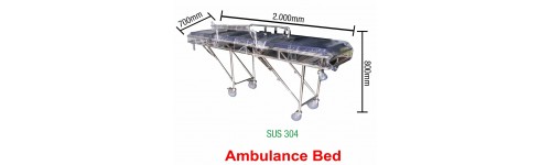 Hospital Bed & Trolley